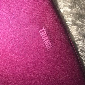 Never Used Triangl Bikini Neoprene Bag